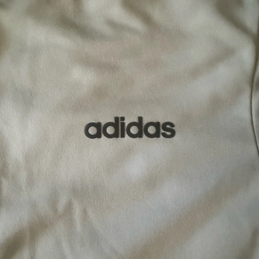 Adidas Gray and Black Lightweight Jacket with Ribbed Collar - Picture 3 of 4
